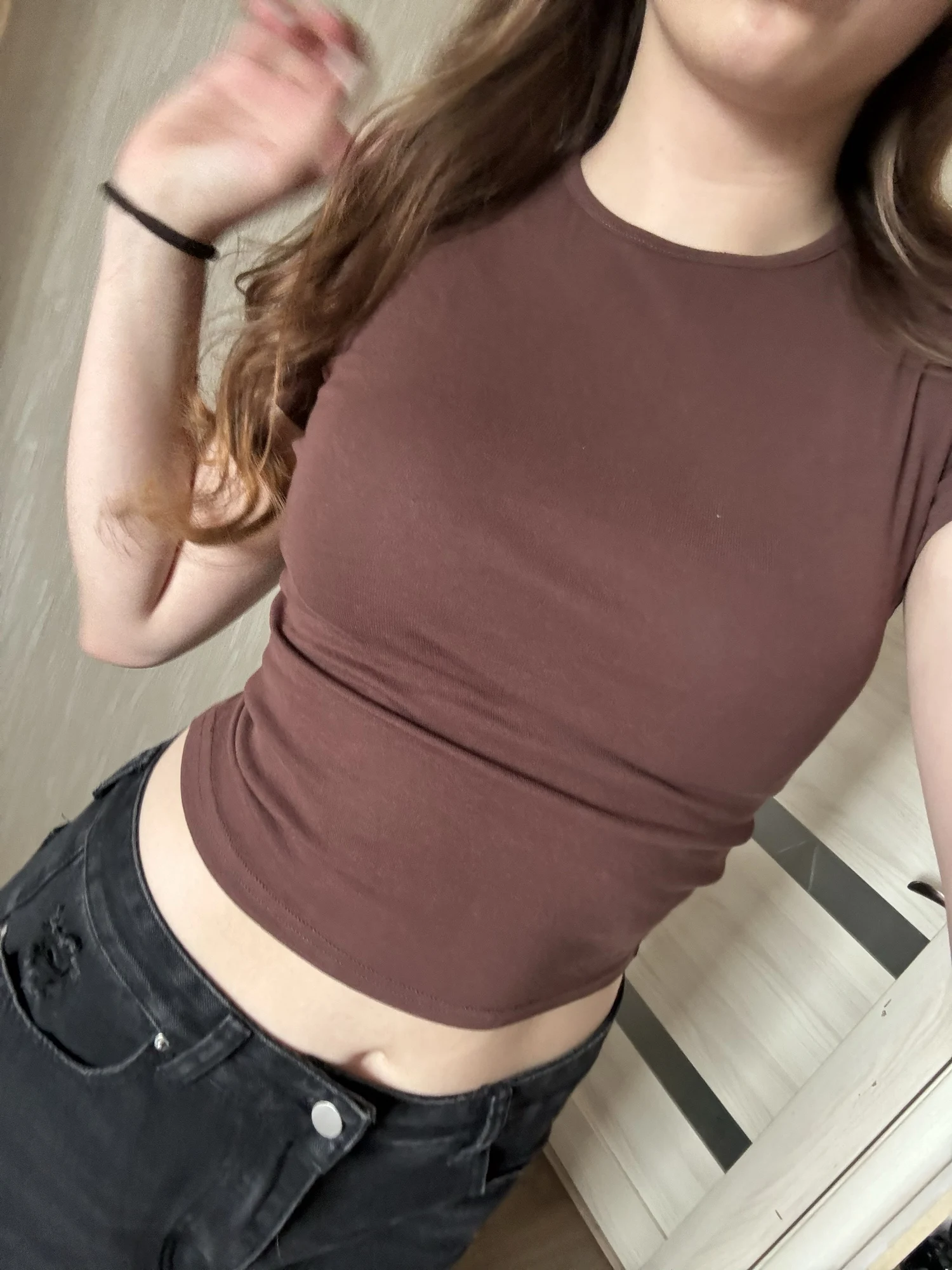 Retro Y2 K Crop Top - Stretchy Cotton Blend Summer Essential photo review