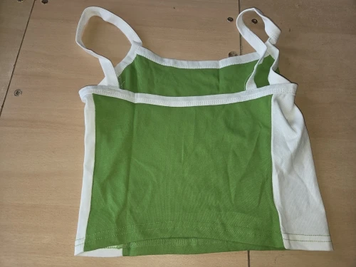 Green Backless Knit Crop Top - Trendy Y2 K Cami for Summer Style photo review