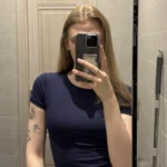 Retro Y2 K Crop Top - Stretchy Cotton Blend Summer Essential photo review