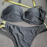 Green Triangle Bikini Set - Wire-Free Padded Swimwear S-XL photo review