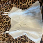 Elegant Lace V-Neck Camisole Tank Top - Breathable Summer Wear photo review