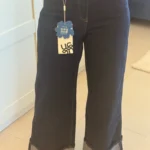 Premium Blue Denim Jeans - Soft Stretch Cotton Blend Women's photo review