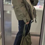 Women's Retro Cotton Motorcycle Jacket - Cozy Rebel Style photo review