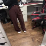 Luxe Pleated Wide Leg Pants - Professional Office Trousers photo review