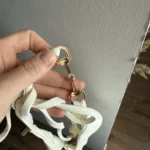 Stylish Solid Colour Triangle Bikini Set with Slim Fit photo review