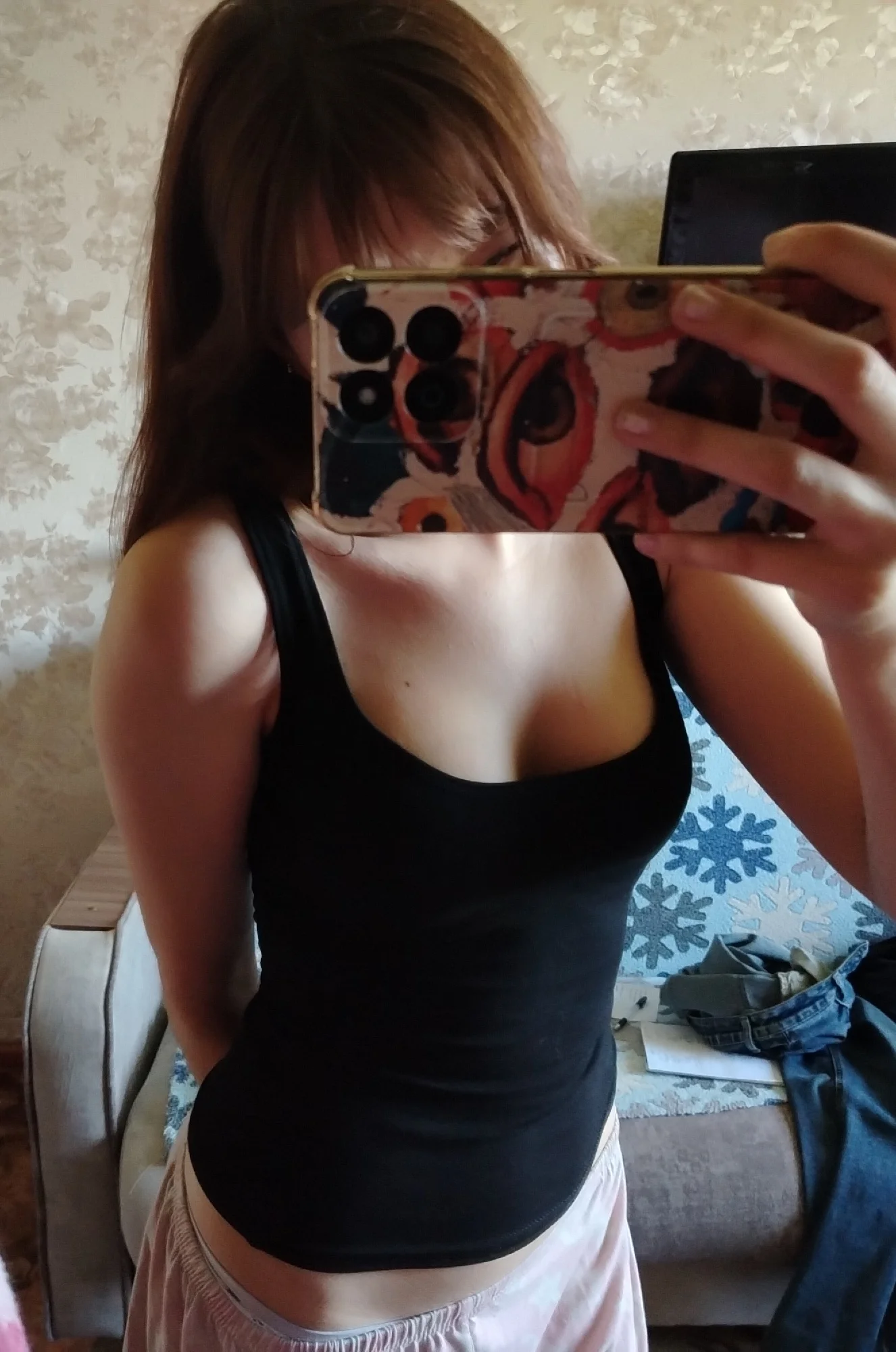 Sleek Women’s Square Neck Tank Top for Effortless Style photo review