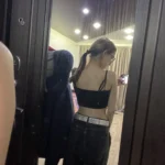 Trendy Women's Sleeveless Cotton Crop Top for Summer Vibes photo review