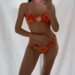 Luxurious 3-Piece Mesh Bikini Set - Wire-Free Comfort & Style photo review
