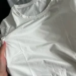 Premium White Crop Tee - Stretch Broadcloth Summer Essential photo review