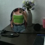 Green Backless Knit Crop Top - Trendy Y2 K Cami for Summer Style photo review