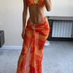 Luxurious 3-Piece Mesh Bikini Set - Wire-Free Comfort & Style photo review