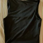 Trendy Black Y2 K Crop Tank - Stretchy Cotton Summer Essential photo review