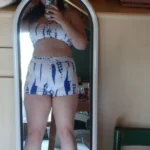 High-Waist Drawstring Bikini Shorts for Stylish Beach Days photo review