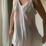 Effortless Elegance: Spaghetti Strap Ruffle Mini Dress photo review