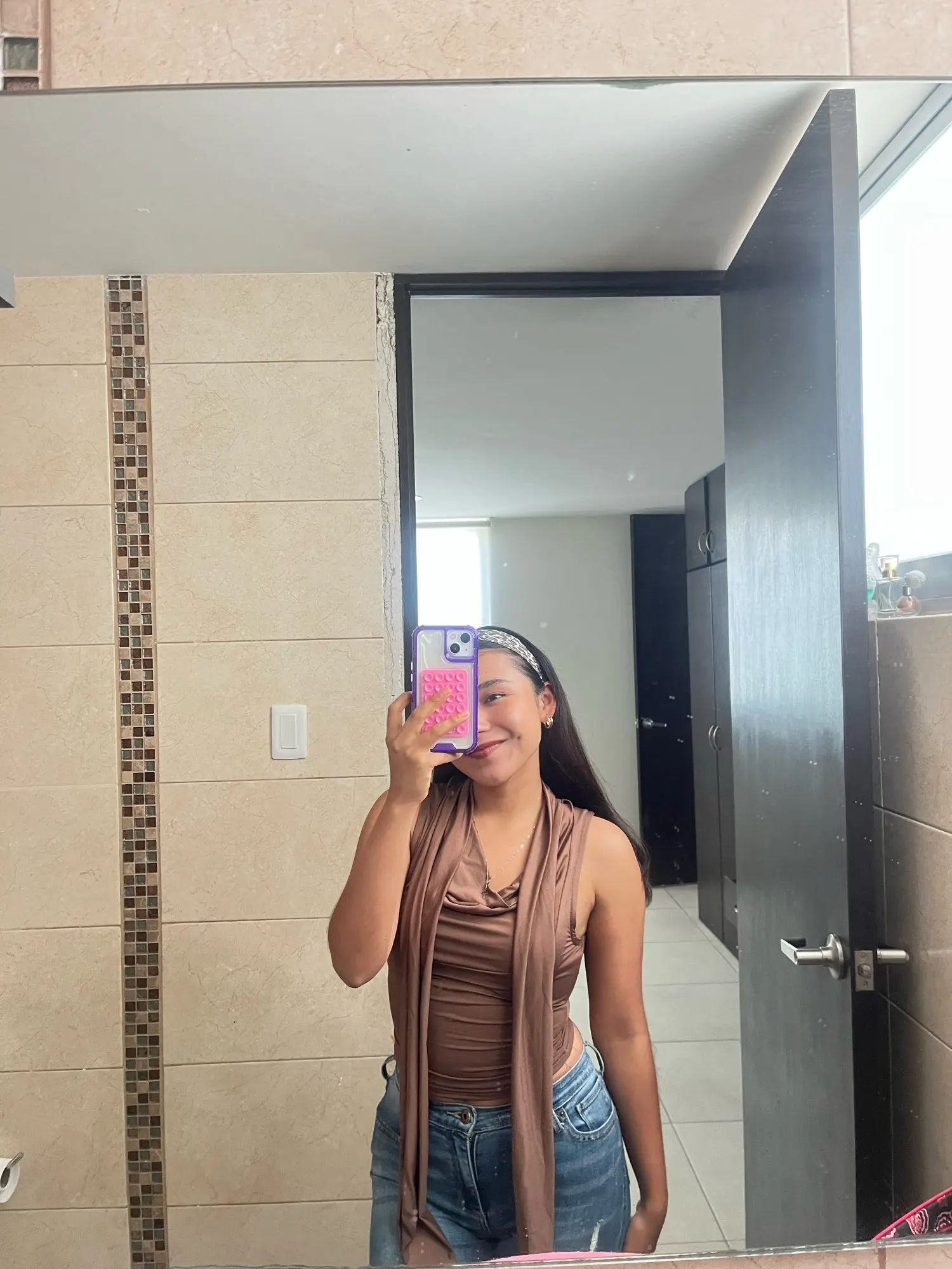 Luxe V-Neck Ribbon Tank Top - Stretch Comfort Summer Essential photo review