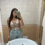 Luxe Polyester Spandex Crop Tank - Blue Champagne Summer Top photo review