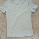 Retro Y2 K Crop Top - Stretchy Cotton Blend Summer Essential photo review