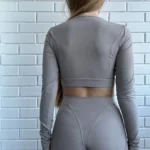 Elegant 2 PCS Women's Yoga Suit - Breathable Activewear Set photo review