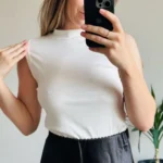 Colorful Cotton Camisole for Women - Sleeveless Side Coverage photo review