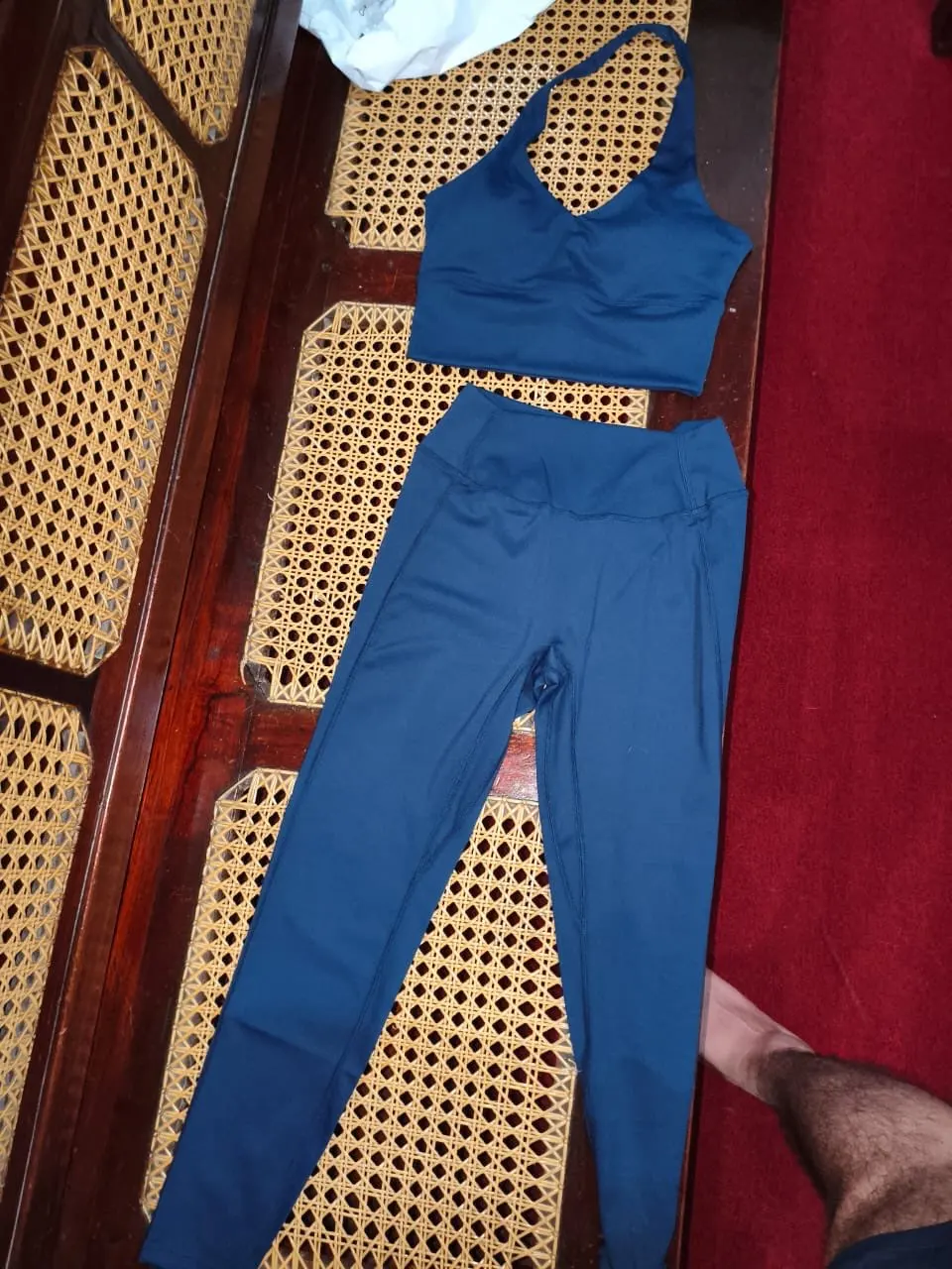 Nude Feel Activewear Set: Luxurious Women's Fitness Outfit photo review