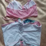 High-Waist Drawstring Bikini Shorts for Stylish Beach Days photo review