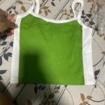 Green Backless Knit Crop Top - Trendy Y2 K Cami for Summer Style photo review