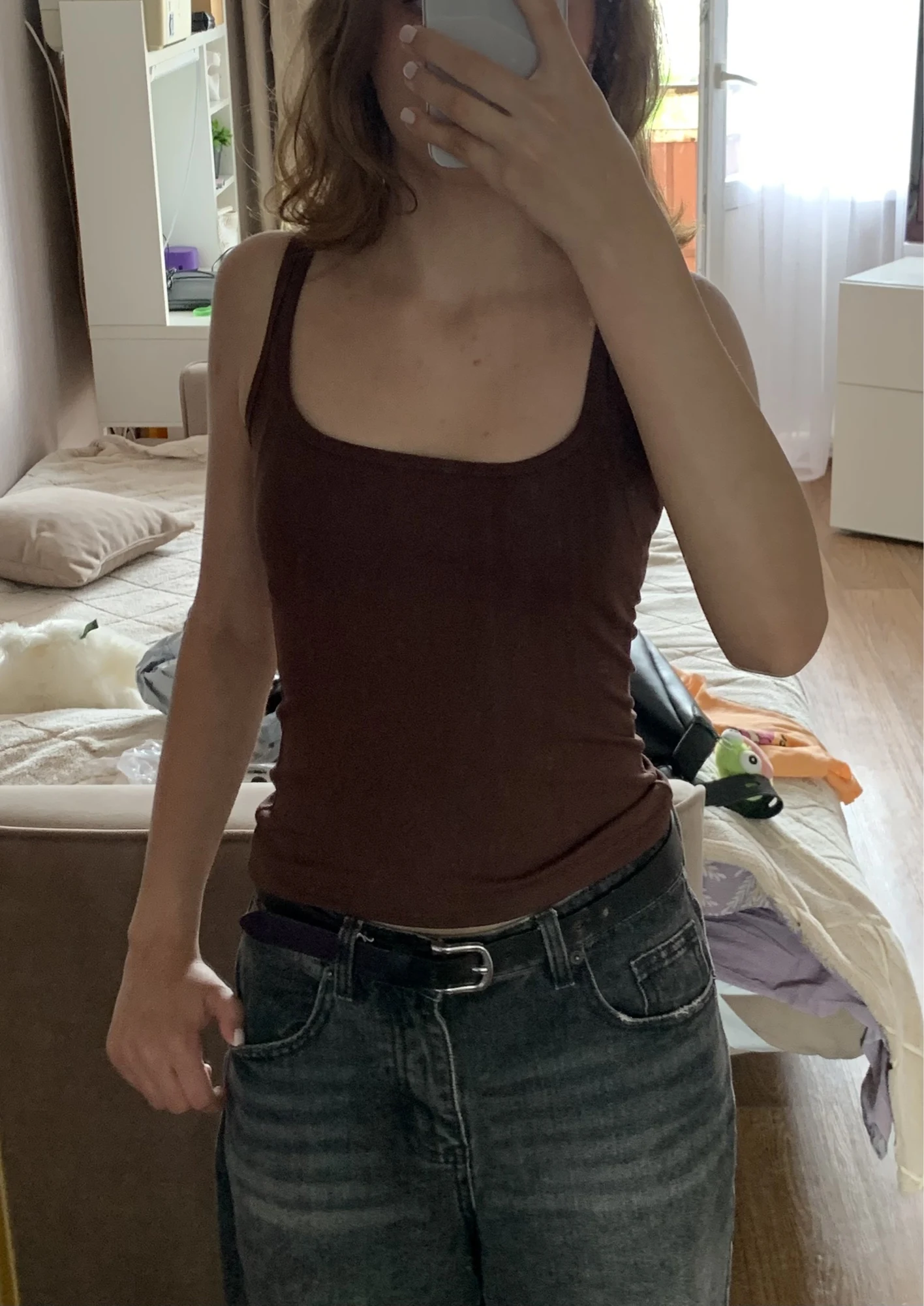 Sleek Women’s Square Neck Tank Top for Effortless Style photo review