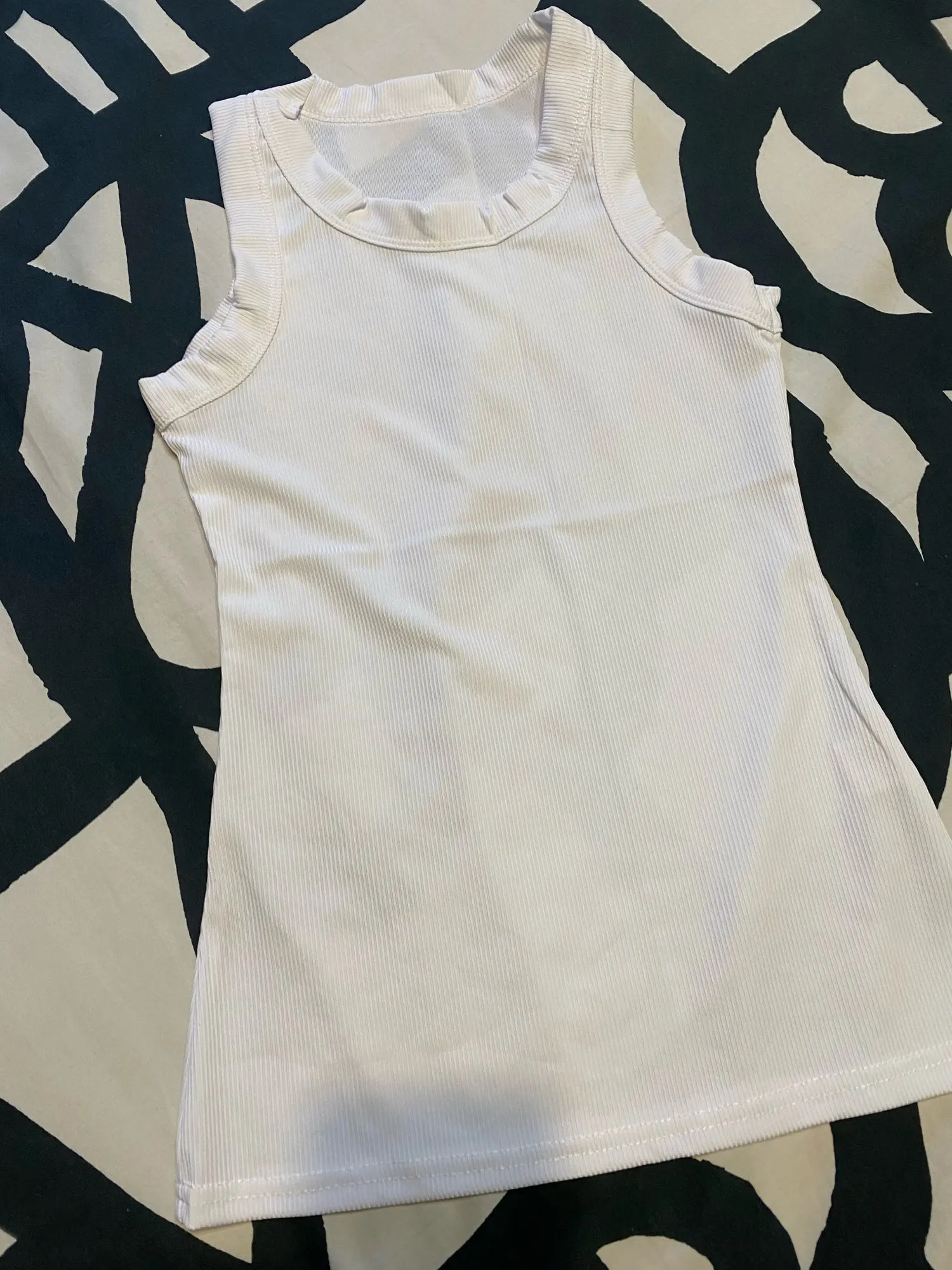 Essential Women’s Ribbed Tank Top - Summer Comfort & Style photo review