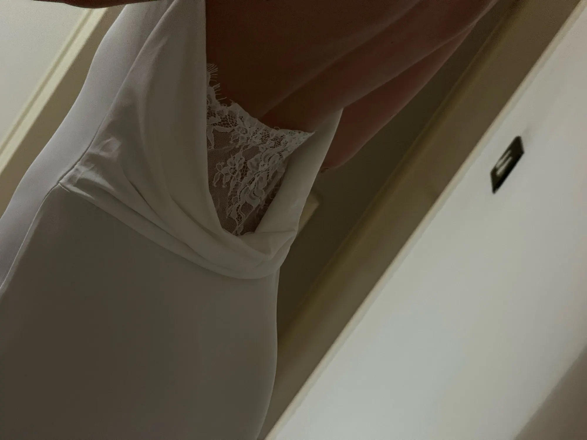 Stunning White Backless Mesh Dress - Ankle Length Summer Style photo review