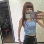 Ruched Cotton Crop Top - Stretchy Summer Workout Tank photo review