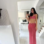 Elegant Plaid 3-Piece Bikini Set for Stylish Beach Vibes photo review