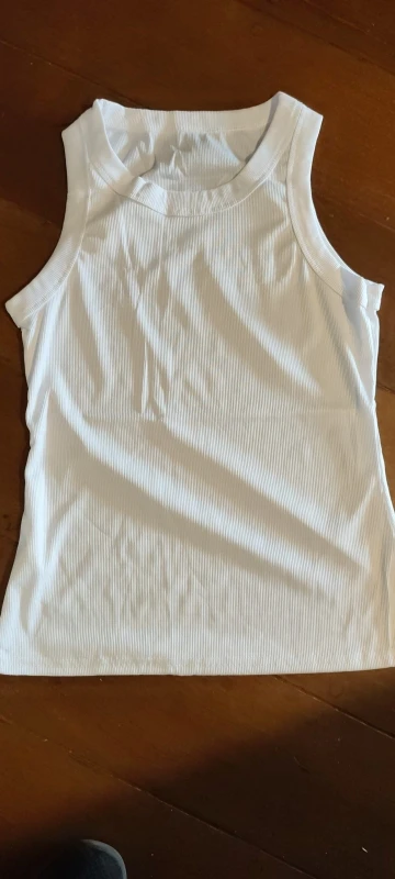 Essential Women’s Ribbed Tank Top - Summer Comfort & Style photo review