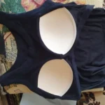 Women's Summer Sleeveless Tank Top with Built-in Bra photo review