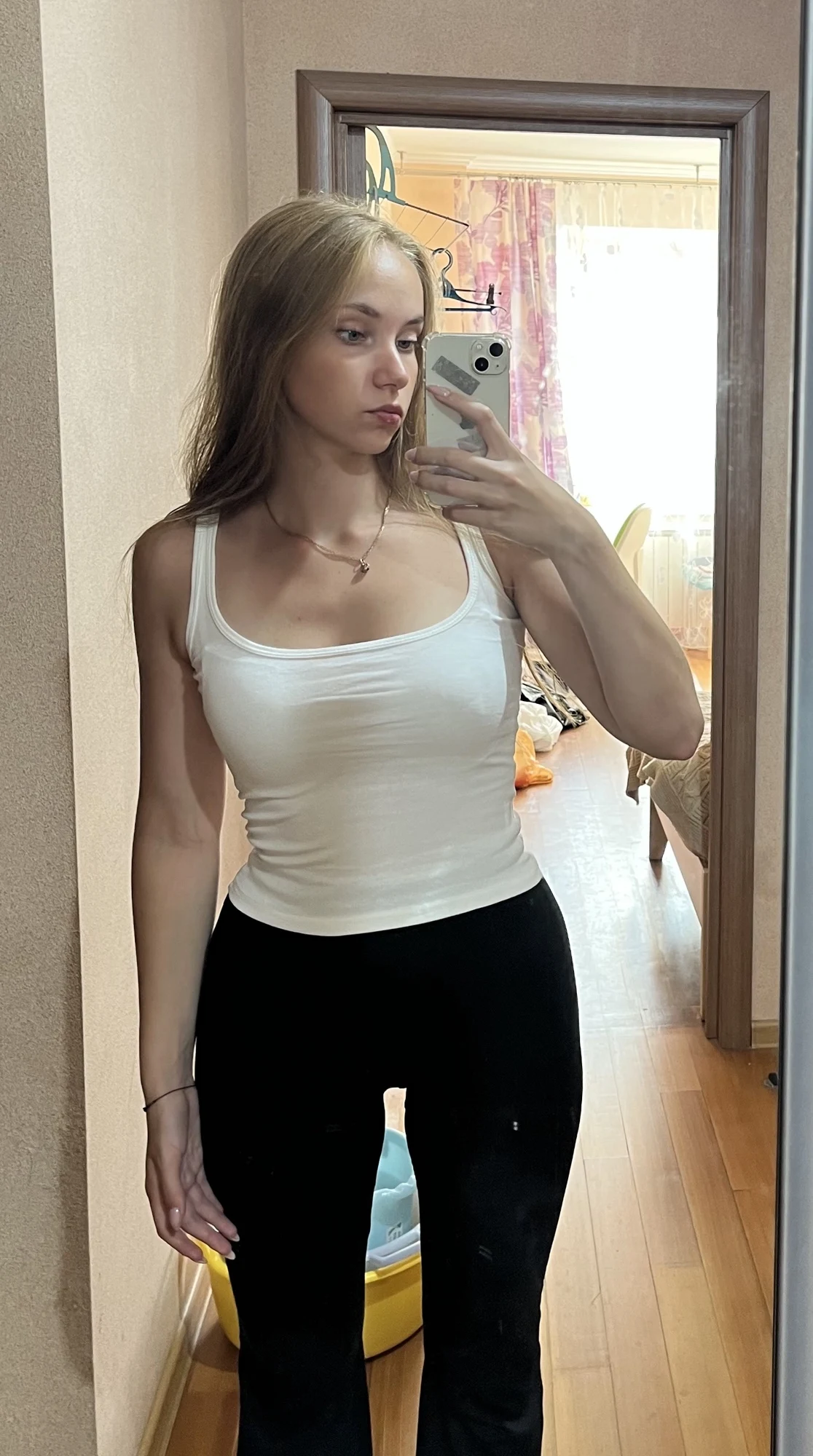 Sleek Women’s Square Neck Tank Top for Effortless Style photo review