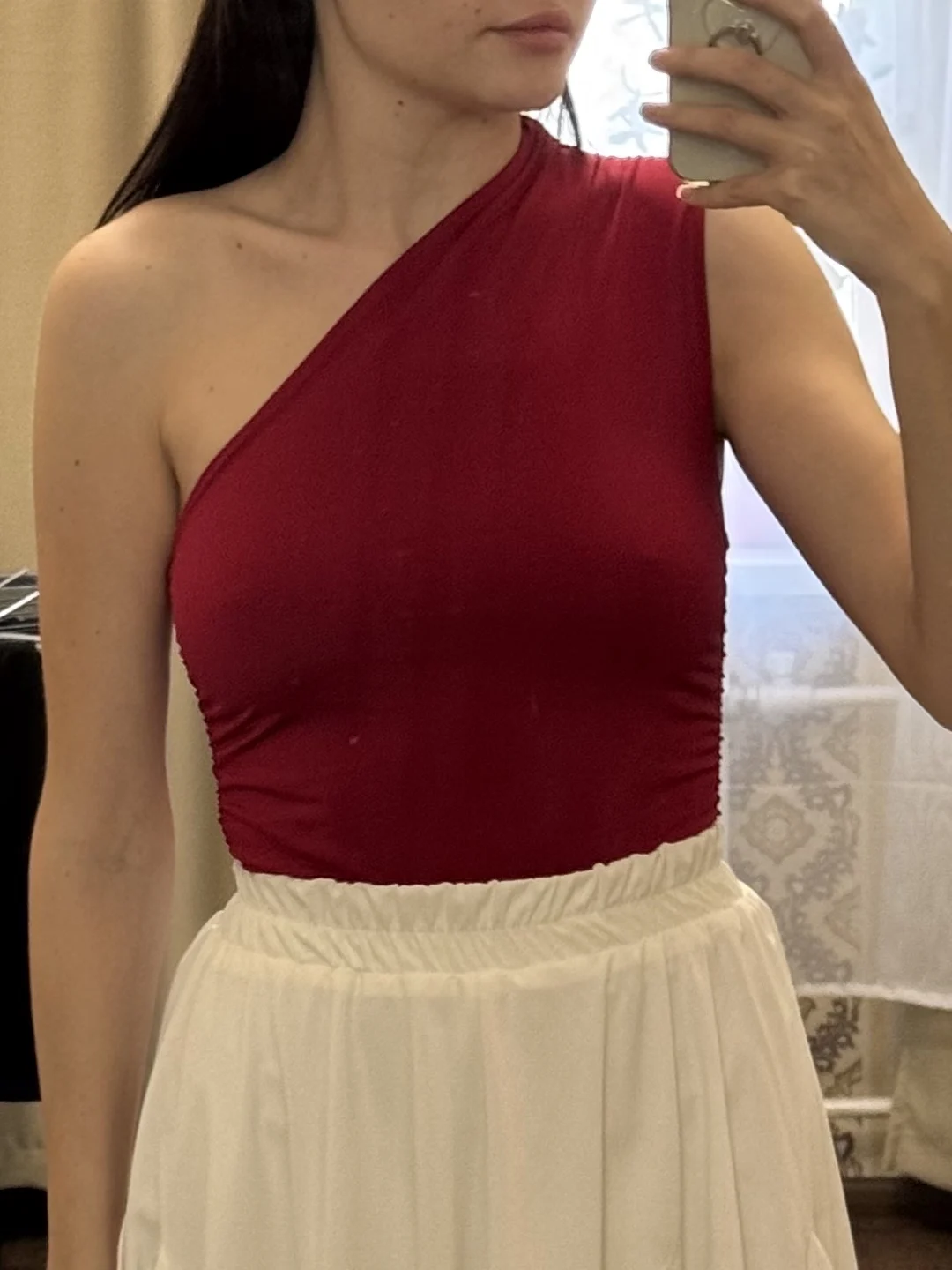 Stunning One-Shoulder Backless Tank in Candy Colors - Summer Ready photo review
