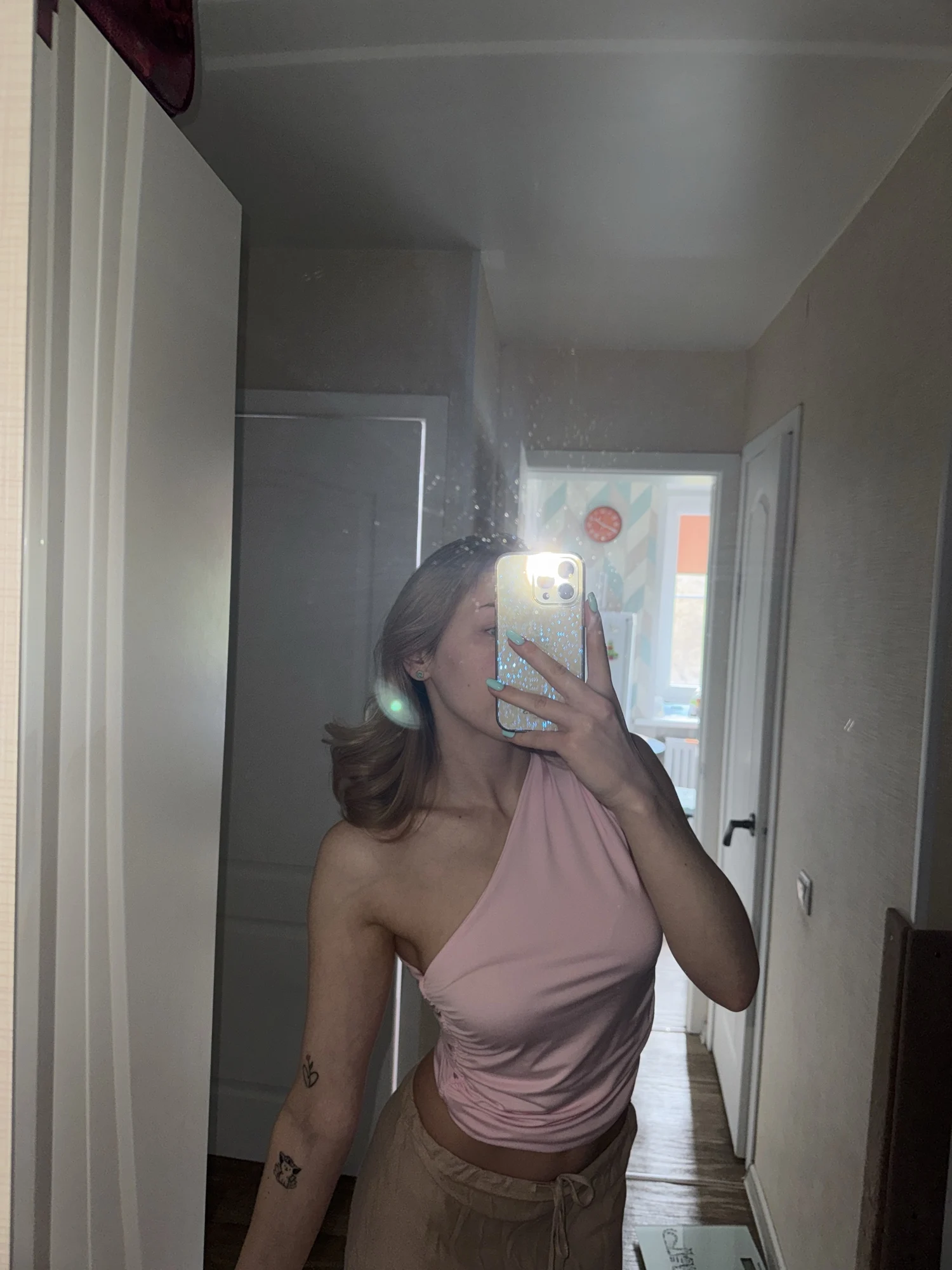 Stunning One-Shoulder Backless Tank in Candy Colors - Summer Ready photo review