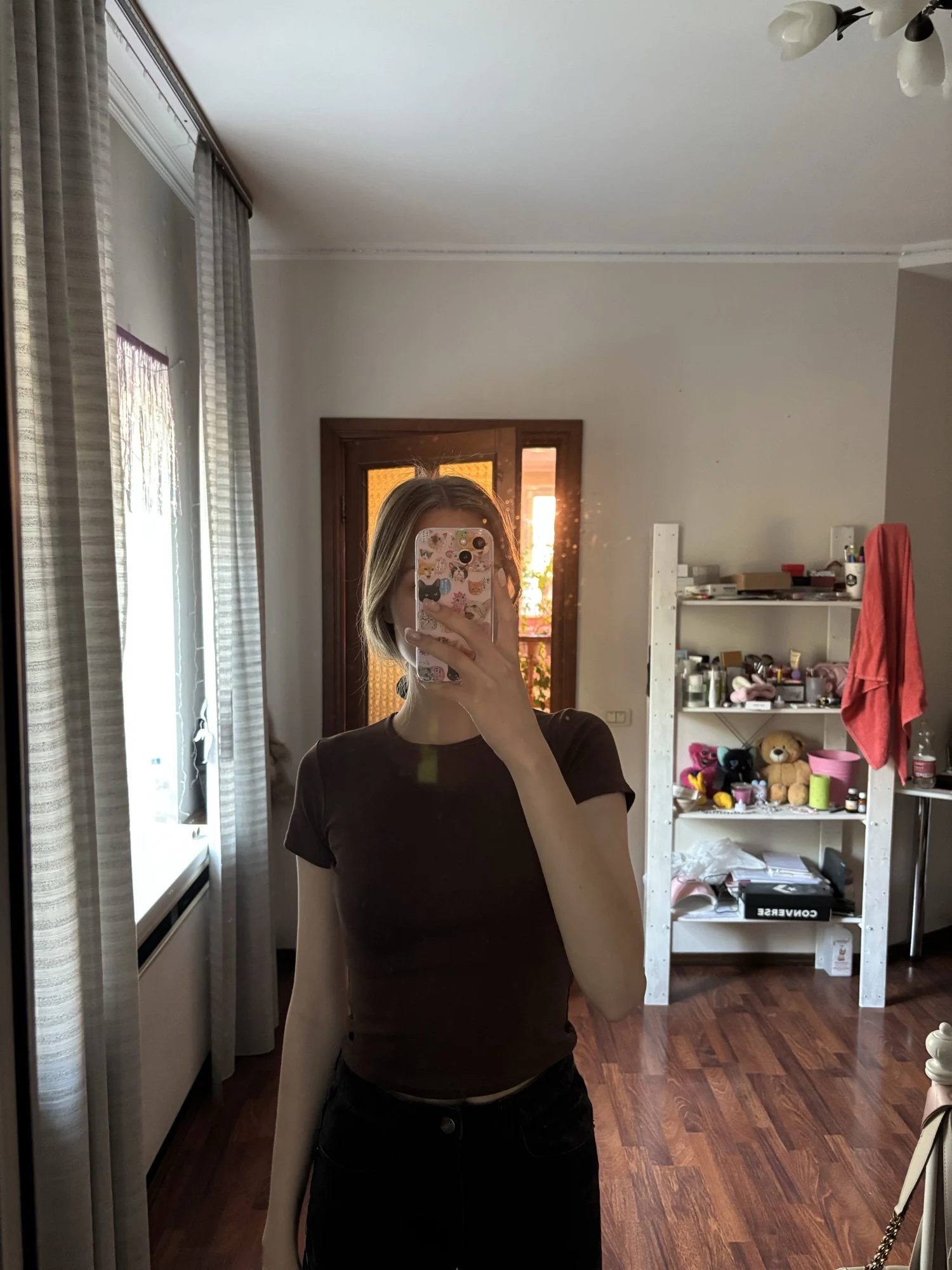 Retro Y2 K Crop Top - Stretchy Cotton Blend Summer Essential photo review