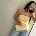 Summer Corset Tube Top for Women - Cute Backless Bustier photo review