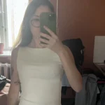 Luxurious Double Layer Boat Neck Tank Top - Soft Stretch Fit photo review