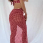 Elegant Plaid 3-Piece Bikini Set for Stylish Beach Vibes photo review