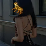 Backless Leopard Print Tank Top for Stylish Summer Nights photo review