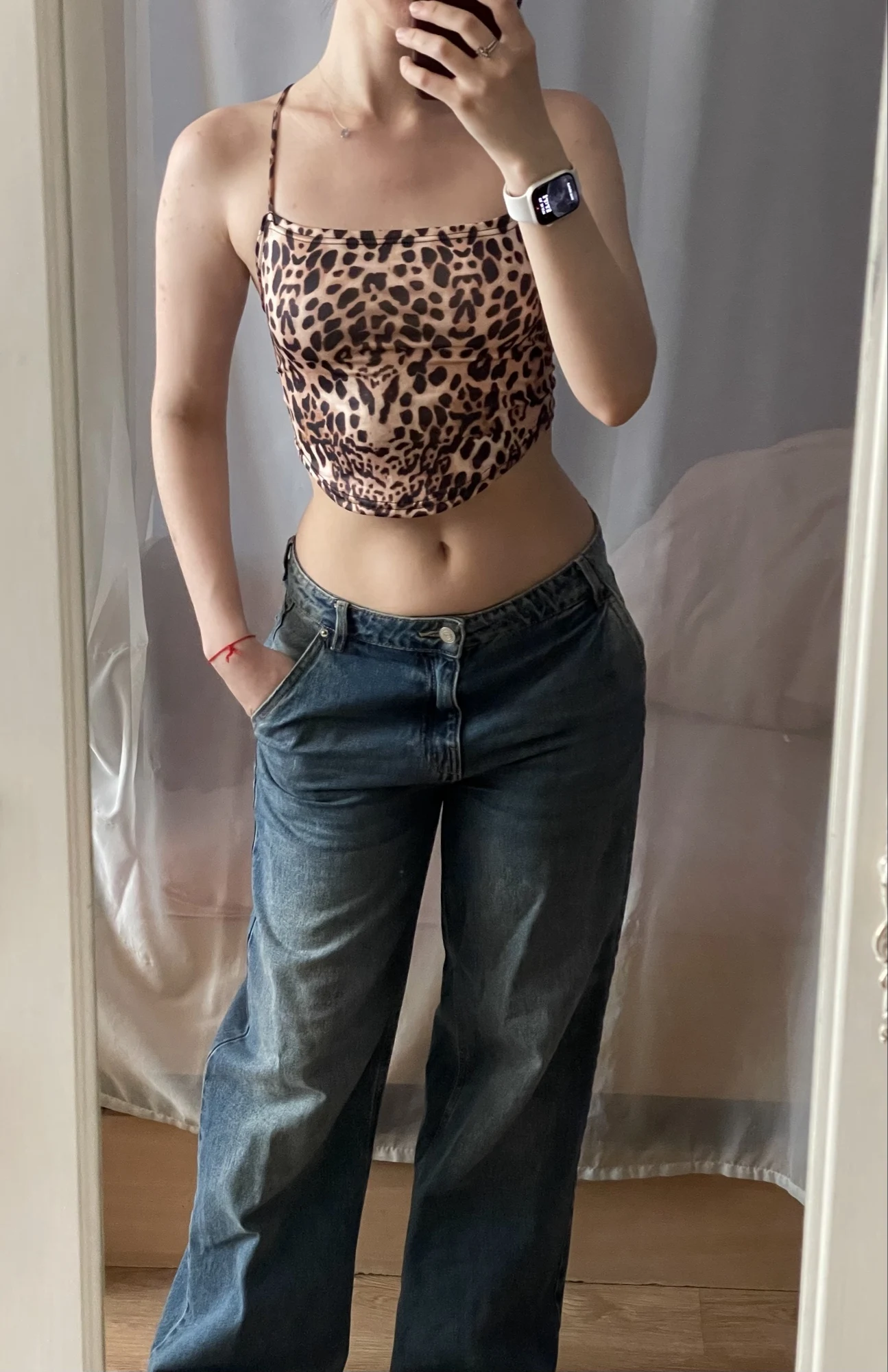 Backless Leopard Print Tank Top for Stylish Summer Nights photo review