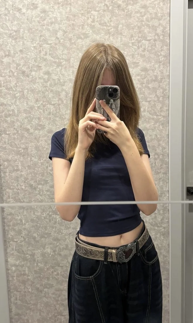Retro Y2 K Crop Top - Stretchy Cotton Blend Summer Essential photo review