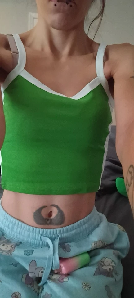 Green Backless Knit Crop Top - Trendy Y2 K Cami for Summer Style photo review