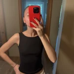 Luxurious Double Layer Boat Neck Tank Top - Soft Stretch Fit photo review