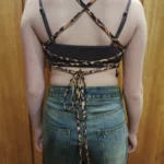 Backless Leopard Print Tank Top for Stylish Summer Nights photo review