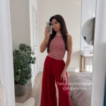 TOYOUTH Women's Summer Long Casual Pants for Effortless Style photo review