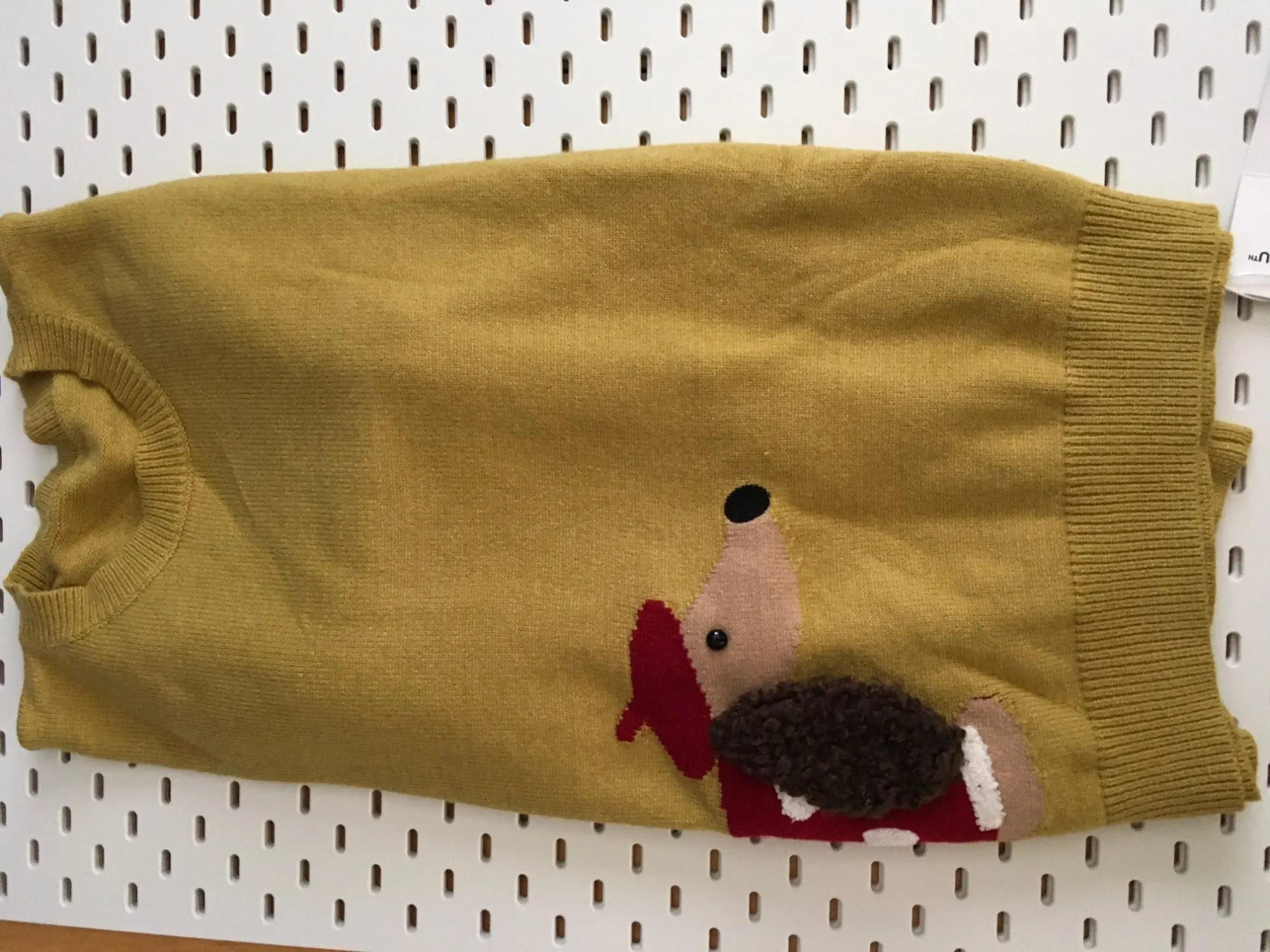 Cute Dog Pattern Knitted Sweater for Women - Autumn Style photo review