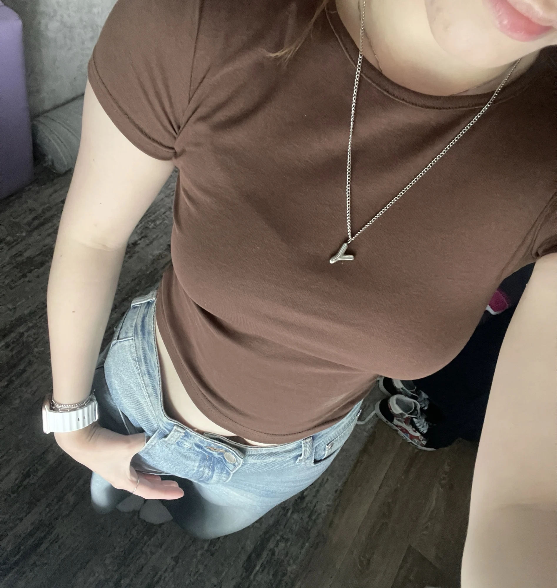 Retro Y2 K Crop Top - Stretchy Cotton Blend Summer Essential photo review