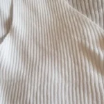 Trendy Women’s V-Neck Ribbed Crop Top with Drawstring Detail photo review